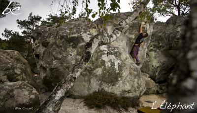 Josh on the "Blue Circuit"